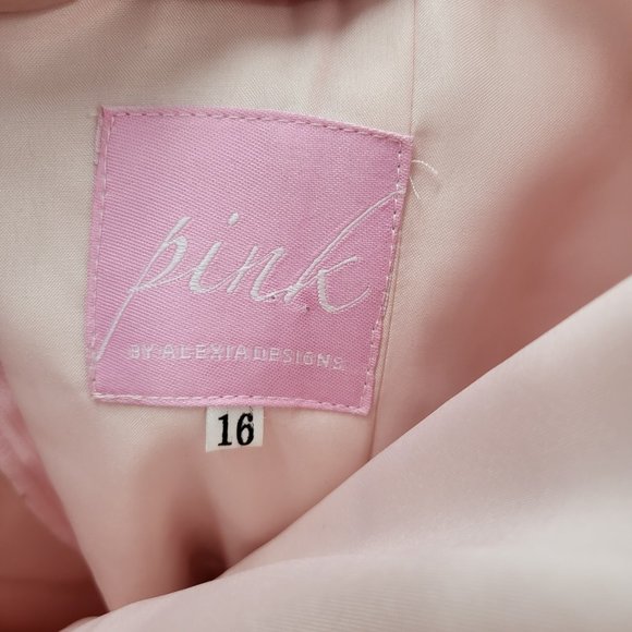 Pink Prom Dress By Alexia Designs - Picture 3 of 3